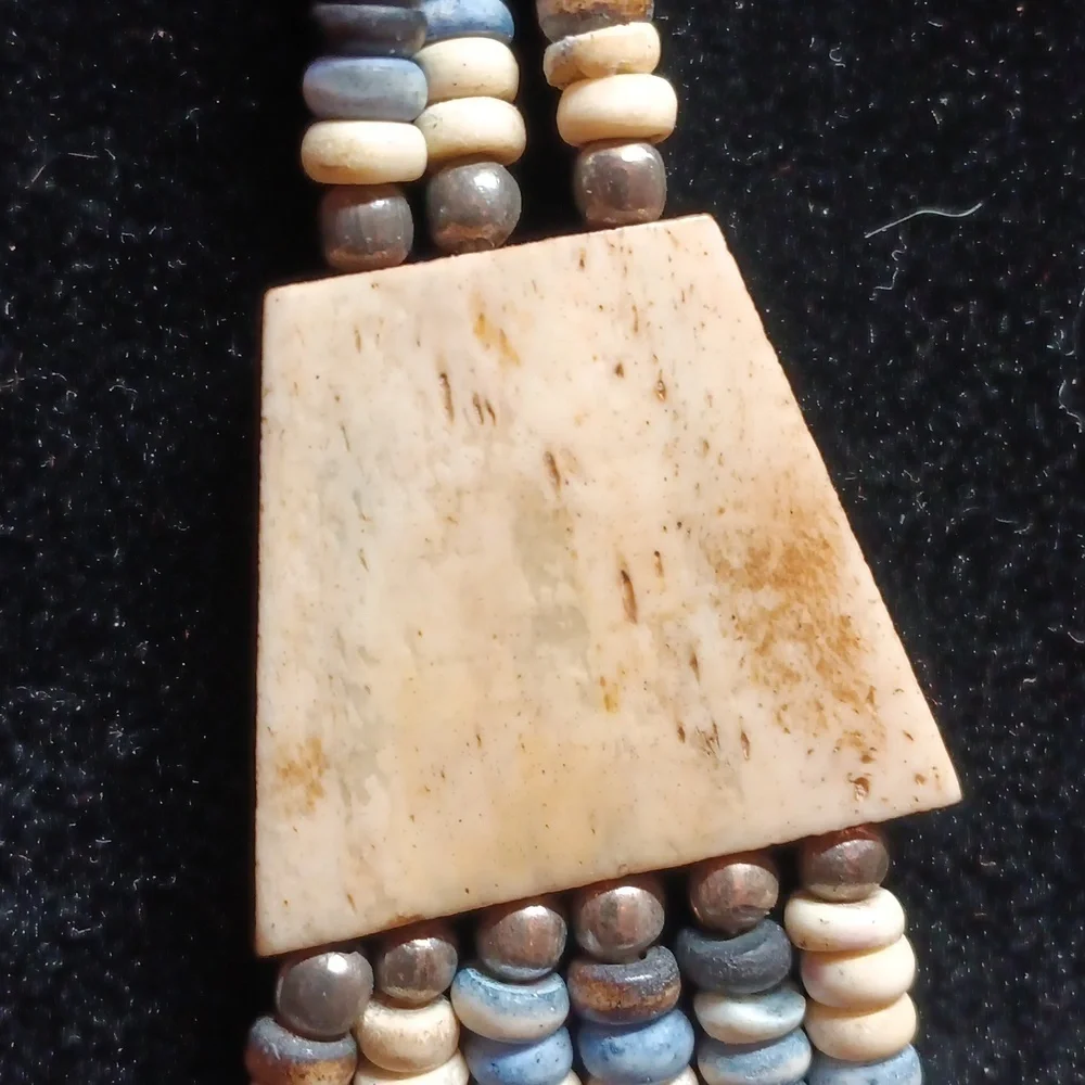 N/A beaded faux